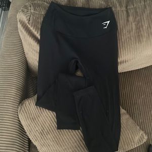 Gymshark M Fit Seamless Training Mid Rise Leggings - Black
